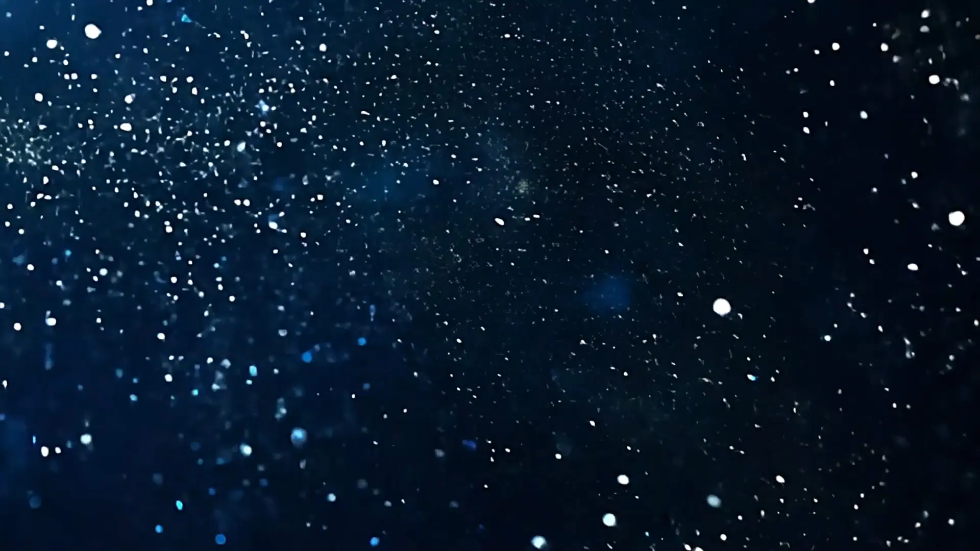 Snow Particles Overlay for Video Projects